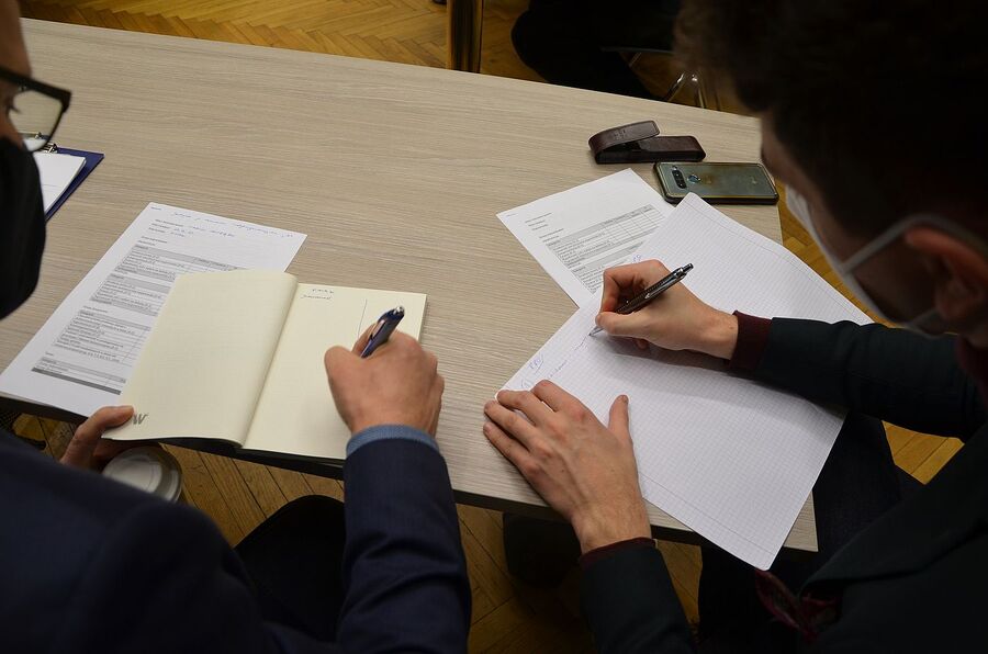 Finał II Tematycznego Turnieju Debat Historycznych. Fot. Janusz Ślęzak (IPN)