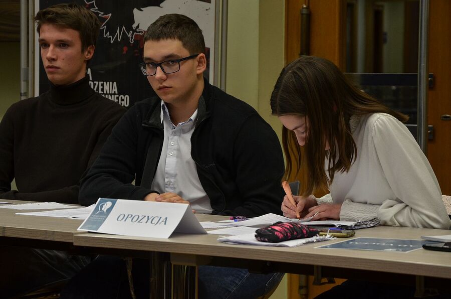 Finał II Tematycznego Turnieju Debat Historycznych. Fot. Janusz Ślęzak (IPN)