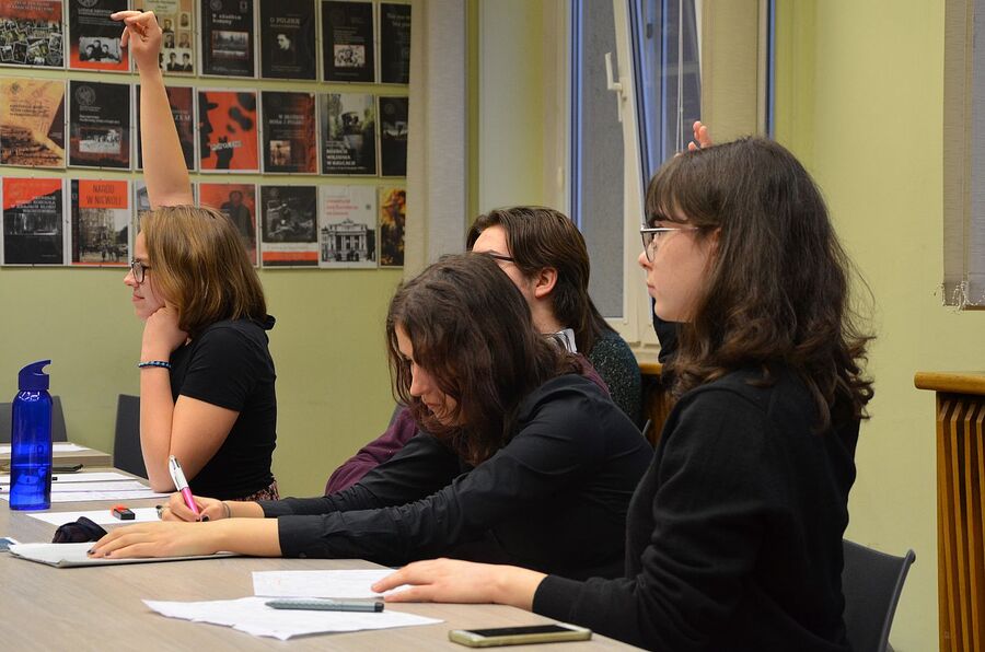 Finał II Tematycznego Turnieju Debat Historycznych. Fot. Janusz Ślęzak (IPN)