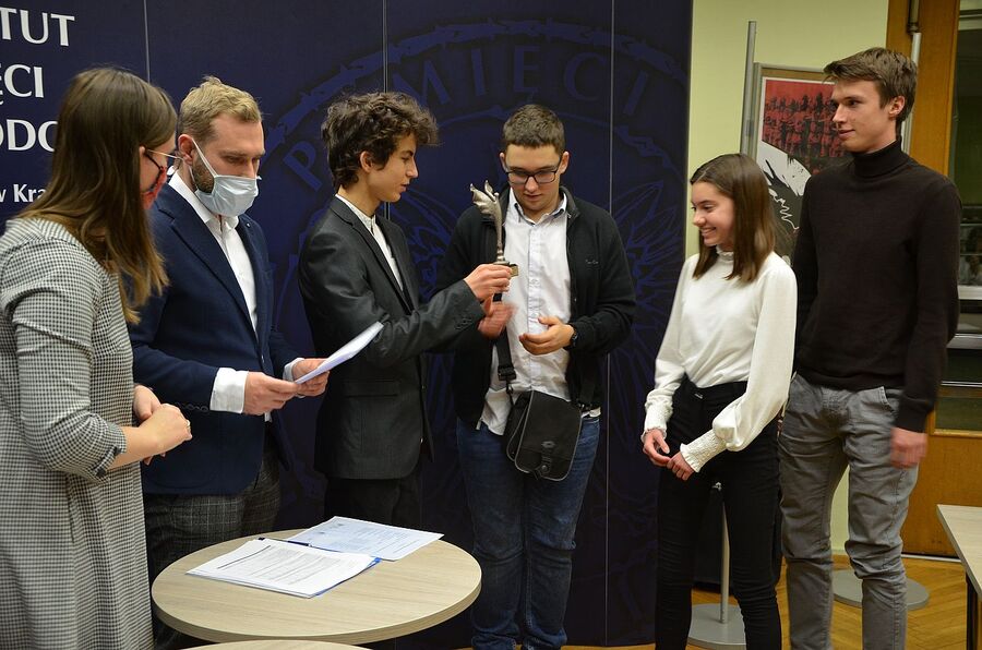 Finał II Tematycznego Turnieju Debat Historycznych. Fot. Janusz Ślęzak (IPN)