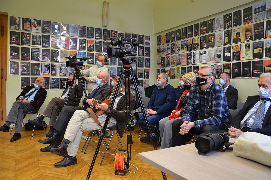 Panele dyskusyjne „Stan wojenny w Małopolsce z perspektywy czterdziestu lat”. Fot. Janusz Ślęzak (IPN)