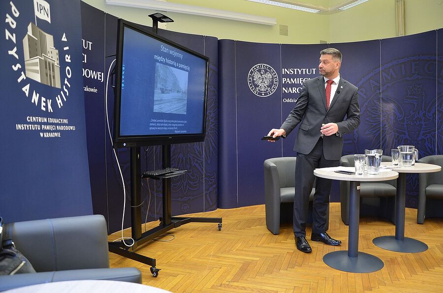 Panele dyskusyjne „Stan wojenny w Małopolsce z perspektywy czterdziestu lat”. Fot. Janusz Ślęzak (IPN)