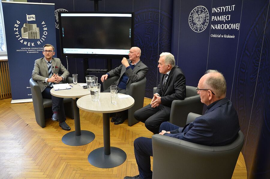 Panele dyskusyjne „Stan wojenny w Małopolsce z perspektywy czterdziestu lat”. Fot. Janusz Ślęzak (IPN)
