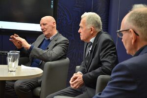 Panele dyskusyjne „Stan wojenny w Małopolsce z perspektywy czterdziestu lat”. Fot. Janusz Ślęzak (IPN)