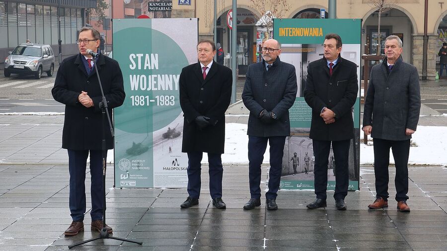 Uroczystości w Limanowej. Fot. Łukasz Płatek (IPN)