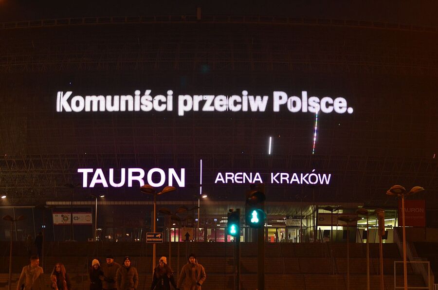 Tauron Arena Kraków. Fot. Janusz Ślęzak (IPN)