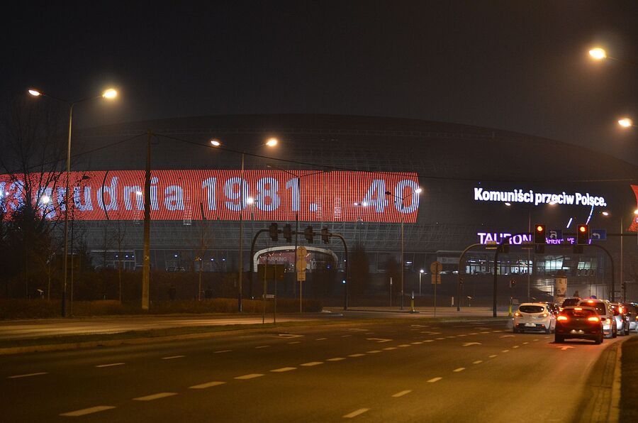 Tauron Arena Kraków. Fot. Janusz Ślęzak (IPN)