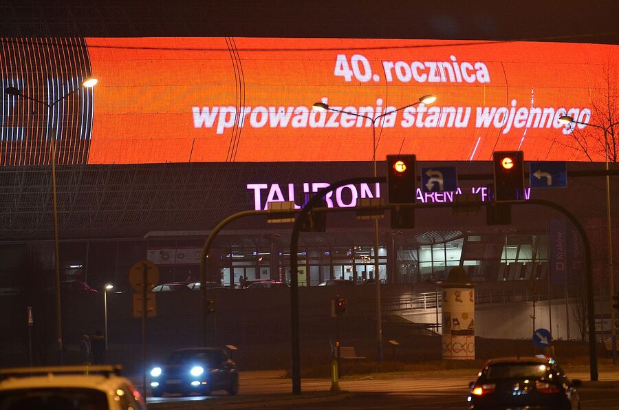 Tauron Arena Kraków. Fot. Janusz Ślęzak (IPN)