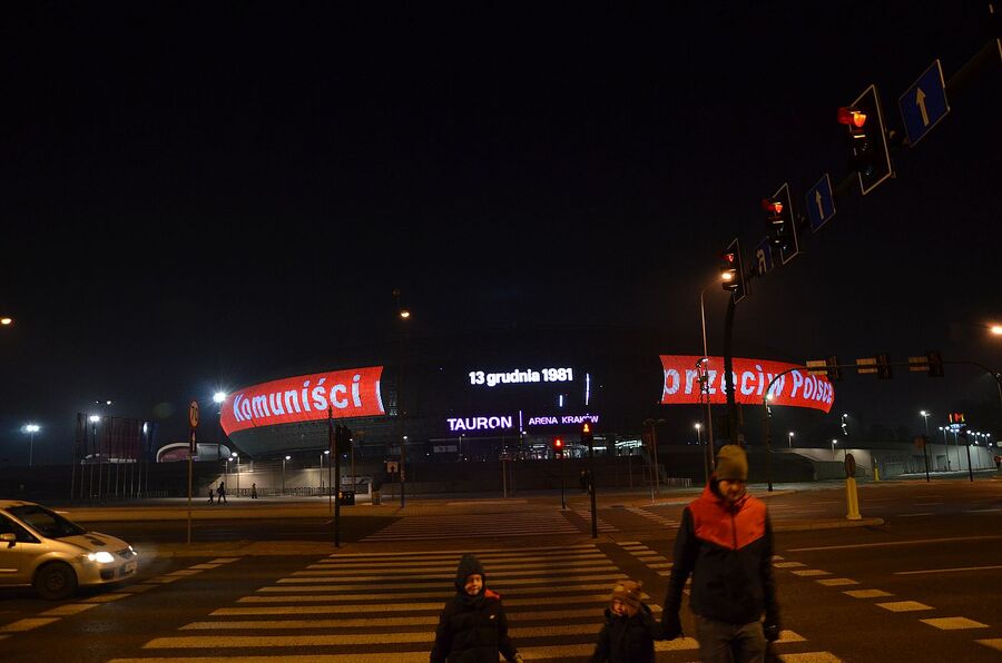 Tauron Arena Kraków. Fot. Janusz Ślęzak (IPN)