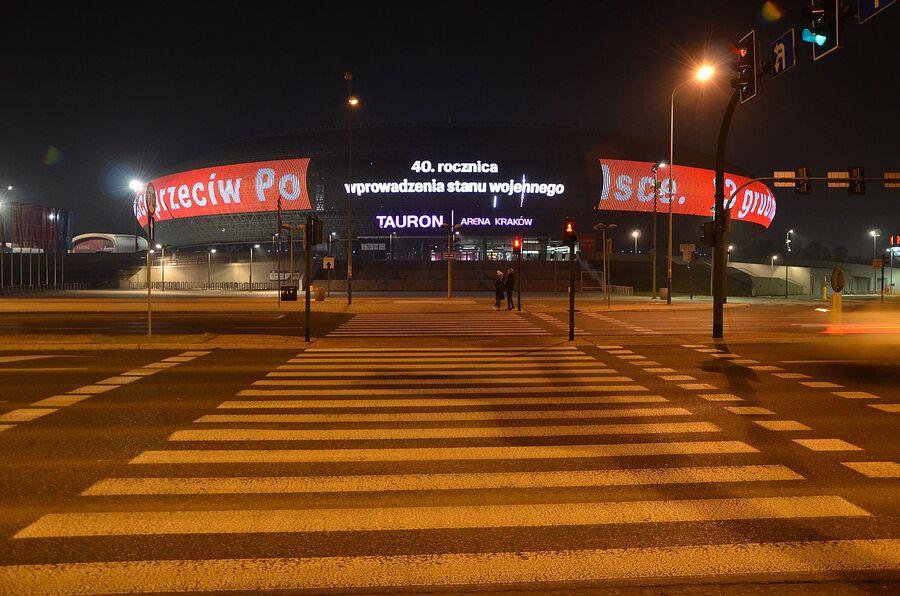 Tauron Arena Kraków. Fot. Janusz Ślęzak (IPN)