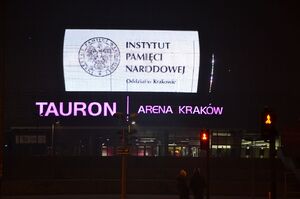 Tauron Arena Kraków. Fot. Janusz Ślęzak (IPN)
