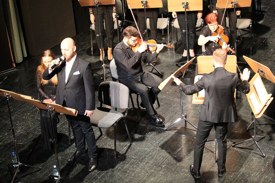 Koncert „Wolni mimo zniewolenia” w Nowym Sączu. Fot. Jan Wnuk (IPN)