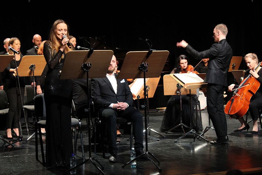 Koncert „Wolni mimo zniewolenia” w Nowym Sączu. Fot. Jan Wnuk (IPN)