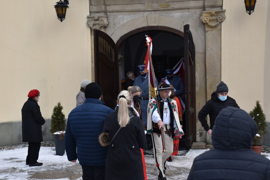 Uroczystości upamiętniające 40. rocznicę wprowadzenia stanu wojennego w Nowym Targu. Fot. Marcin Chorązki (IPN)