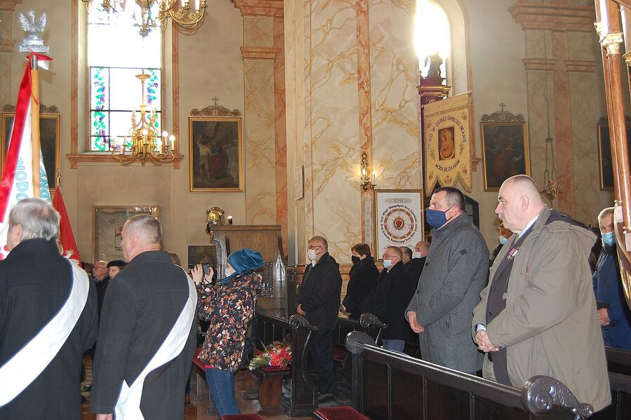 40. rocznica wprowadzenia stanu wojennego. Uroczystości w Wadowicach. Fot. Mariola Balon (IPN)