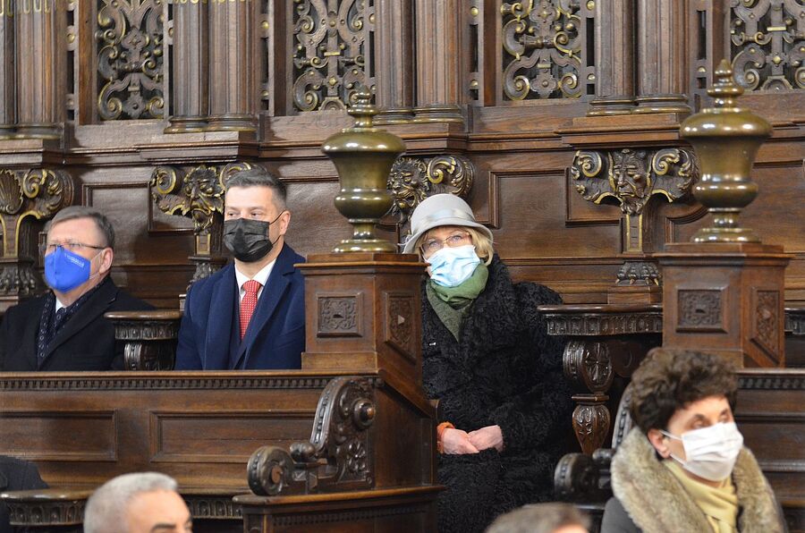 40. rocznica wprowadzenia stanu wojennego. Uroczystości w Krakowie. Fot. Janusz Ślęzak (IPN)