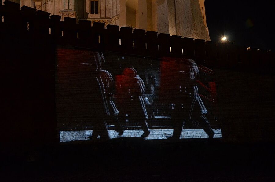 40. rocznica wprowadzenia stanu wojennego. Uroczystości w Krakowie. Fot. Janusz Ślęzak (IPN)