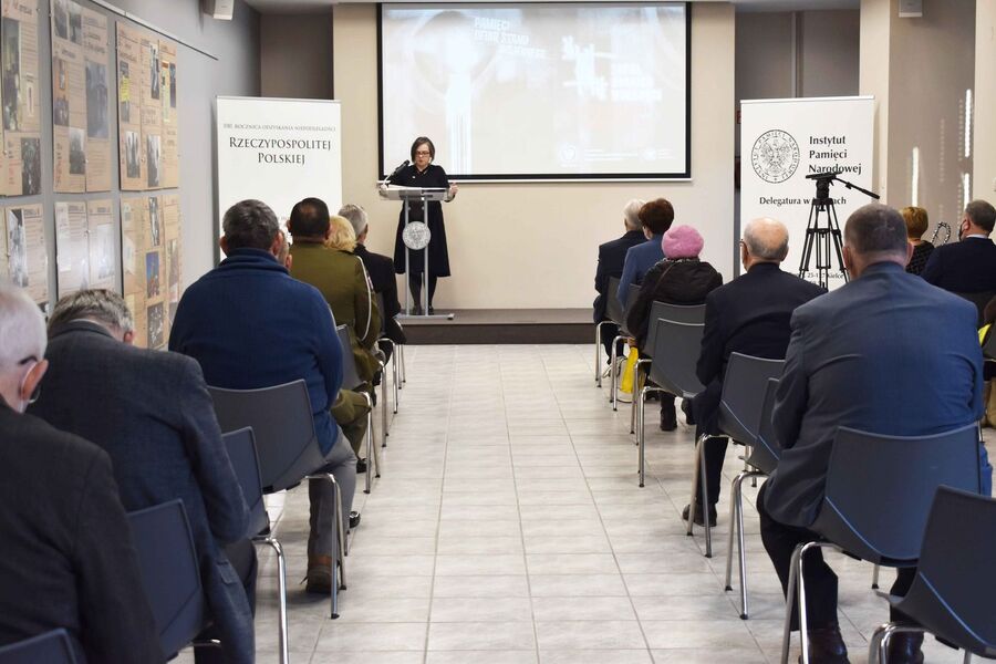 40. rocznica wprowadzenia stanu wojennego. Uroczystości w Kielcach. Fot. Katarzyna Pronobis (IPN)