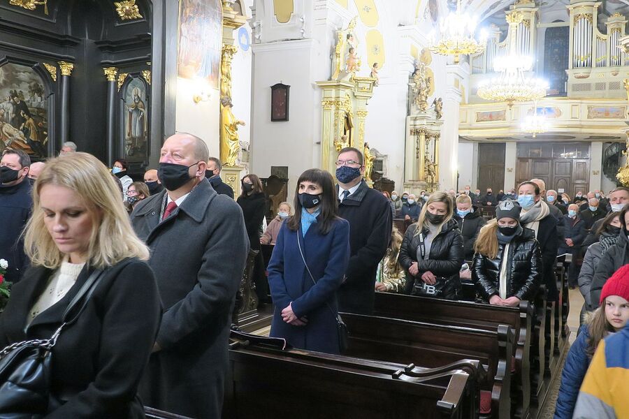 40. rocznica wprowadzenia stanu wojennego. Uroczystości w Bochni. Fot. IPN