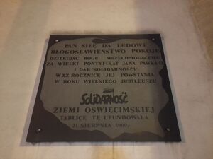 40. rocznica wprowadzenia stanu wojennego. Uroczystości w Oświęcimiu. Fot. Marcin Krzek-Lubowiecki (IPN)