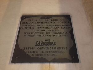 40. rocznica wprowadzenia stanu wojennego. Uroczystości w Oświęcimiu. Fot. Marcin Krzek-Lubowiecki (IPN)
