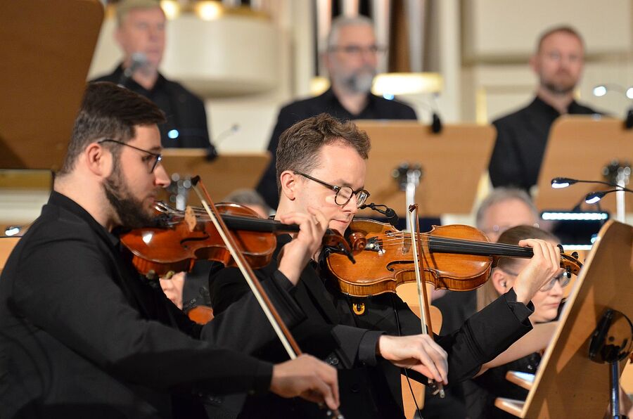„Wolni mimo zniewolenia”. Koncert w Filharmonii Krakowskiej. Fot. Janusz Ślęzak (IPN)