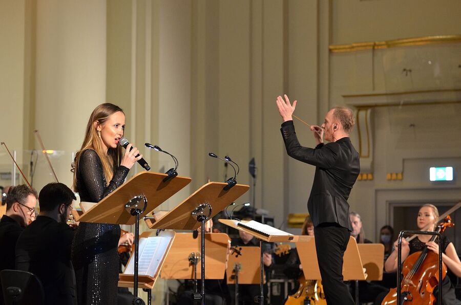 „Wolni mimo zniewolenia”. Koncert w Filharmonii Krakowskiej. Fot. Janusz Ślęzak (IPN)