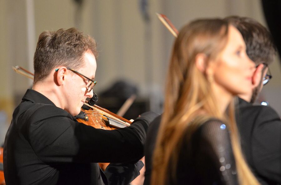 „Wolni mimo zniewolenia”. Koncert w Filharmonii Krakowskiej. Fot. Janusz Ślęzak (IPN)