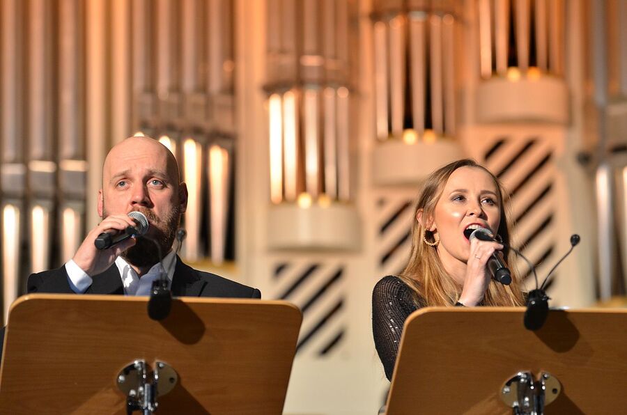 „Wolni mimo zniewolenia”. Koncert w Filharmonii Krakowskiej. Fot. Janusz Ślęzak (IPN)