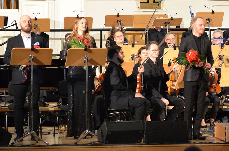 „Wolni mimo zniewolenia”. Koncert w Filharmonii Krakowskiej. Fot. Janusz Ślęzak (IPN)