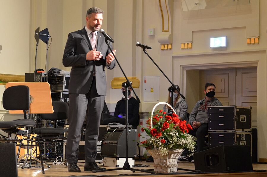 „Wolni mimo zniewolenia”. Koncert w Filharmonii Krakowskiej. Fot. Janusz Ślęzak (IPN)