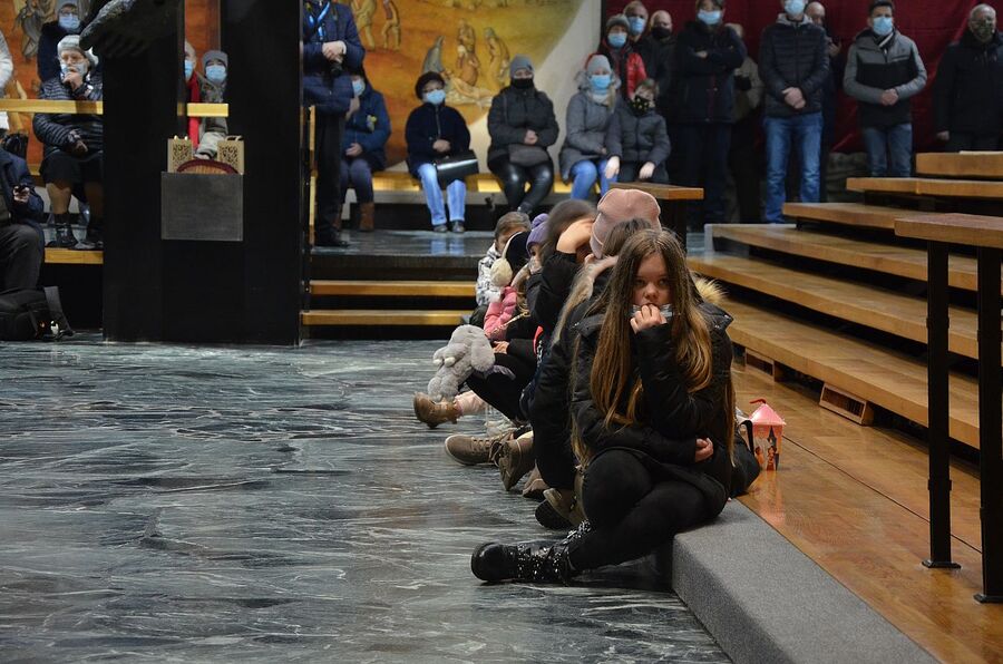 Uroczystość w Nowej Hucie. Fot. Janusz Ślęzak (IPN)