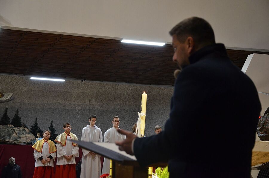 Uroczystość w Nowej Hucie. Fot. Janusz Ślęzak (IPN)