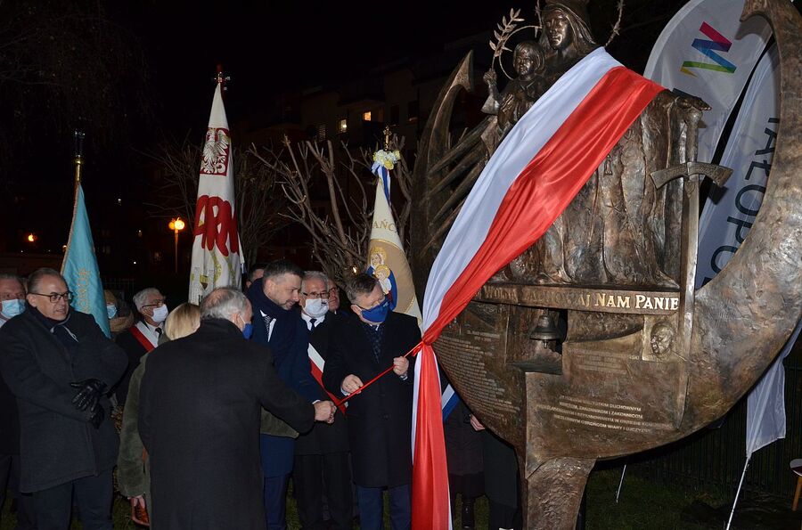 Uroczystość w Nowej Hucie. Fot. Janusz Ślęzak (IPN)