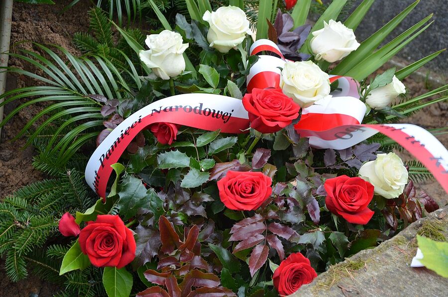 Pochowano Bolesława Stefana, prezesa krakowskiego oddziału Związku Żołnierzy BCh. Fot. Janusz Ślęzak (IPN)