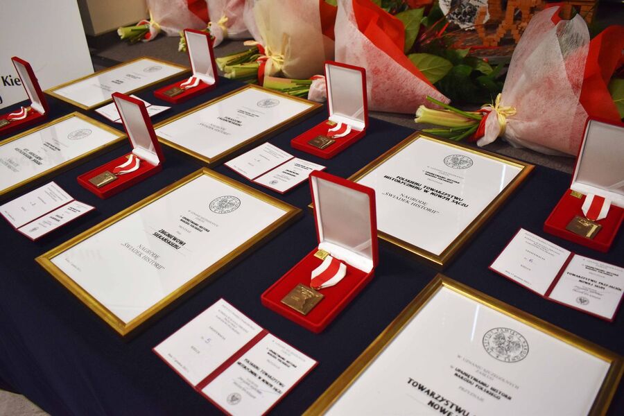 W Kielcach wręczono nagrody honorowe Świadek Historii. Fot. Katarzyna Pronobis (IPN)