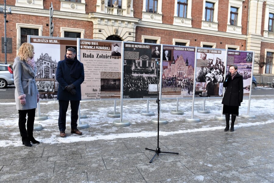 Otwarcie wystawy w Krakowie. Fot. Żaneta Wierzgacz (IPN)
