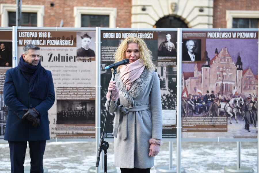 Otwarcie wystawy w Krakowie. Fot. Żaneta Wierzgacz (IPN)