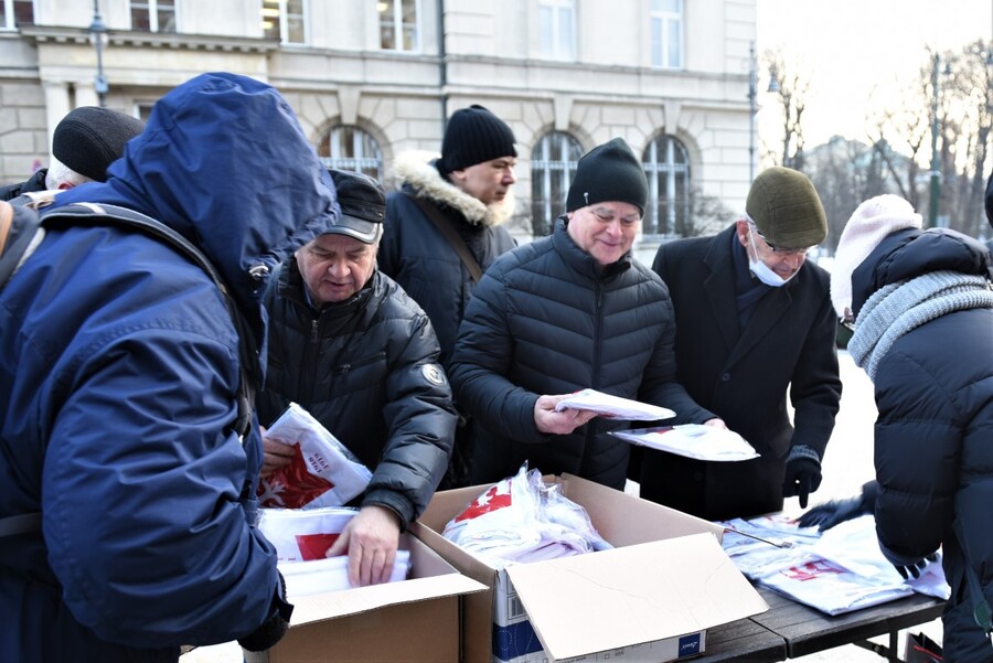 Otwarcie wystawy w Krakowie. Fot. Żaneta Wierzgacz (IPN)