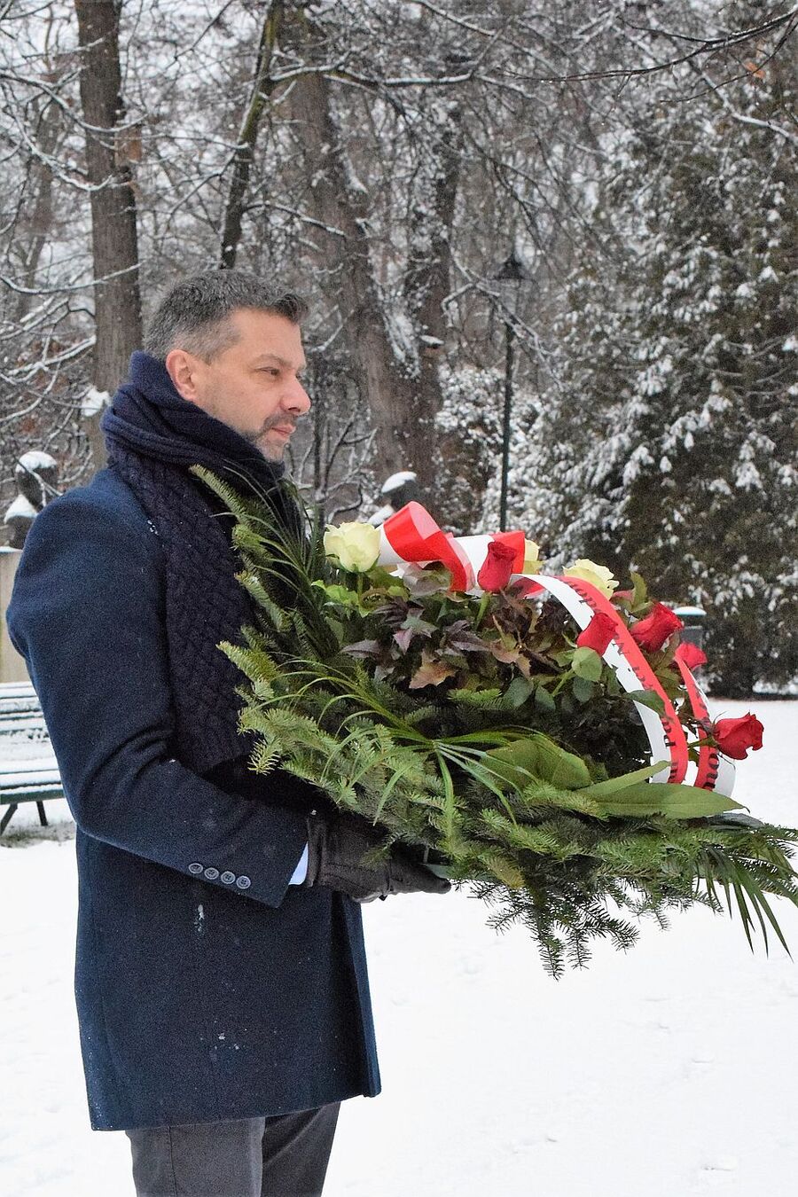 75. rocznica śmierci gen. Leopolda Okulickiego. Fot. Monika Wojtyca (IPN)