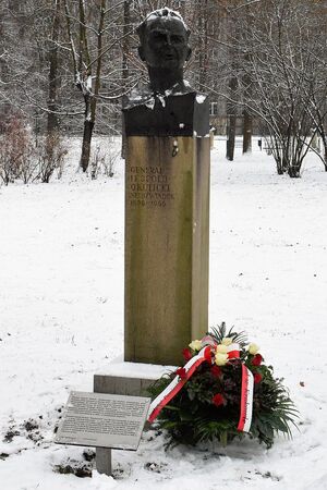 75. rocznica śmierci gen. Leopolda Okulickiego. Fot. Monika Wojtyca (IPN)