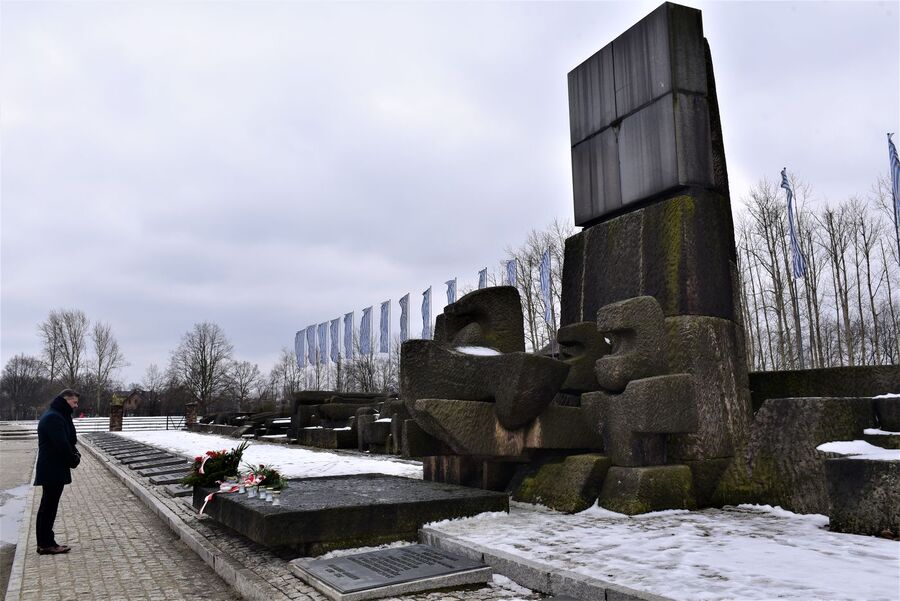 Krakowski IPN uczcił pamięć ofiar KL Auschwitz. Fot. Monika Wojtyca (IPN)
