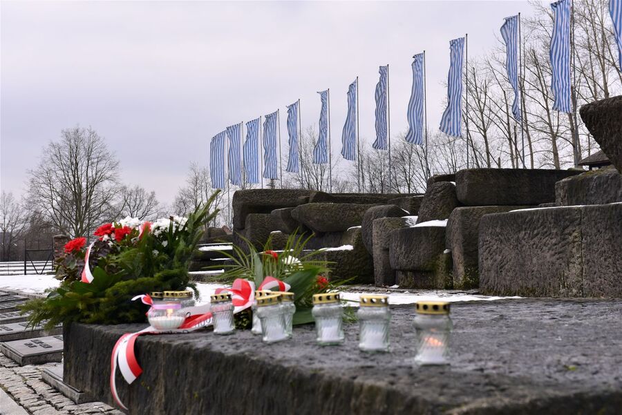 Krakowski IPN uczcił pamięć ofiar KL Auschwitz. Fot. Monika Wojtyca (IPN)