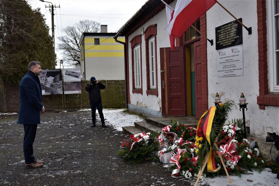 Krakowski IPN uczcił pamięć ofiar KL Auschwitz. Fot. Monika Wojtyca (IPN)