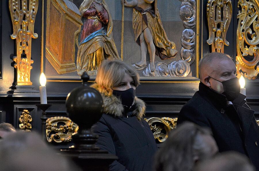 Uroczystości pogrzebowe Jacka Smagowicza. Fot. Janusz Ślęzak (IPN)