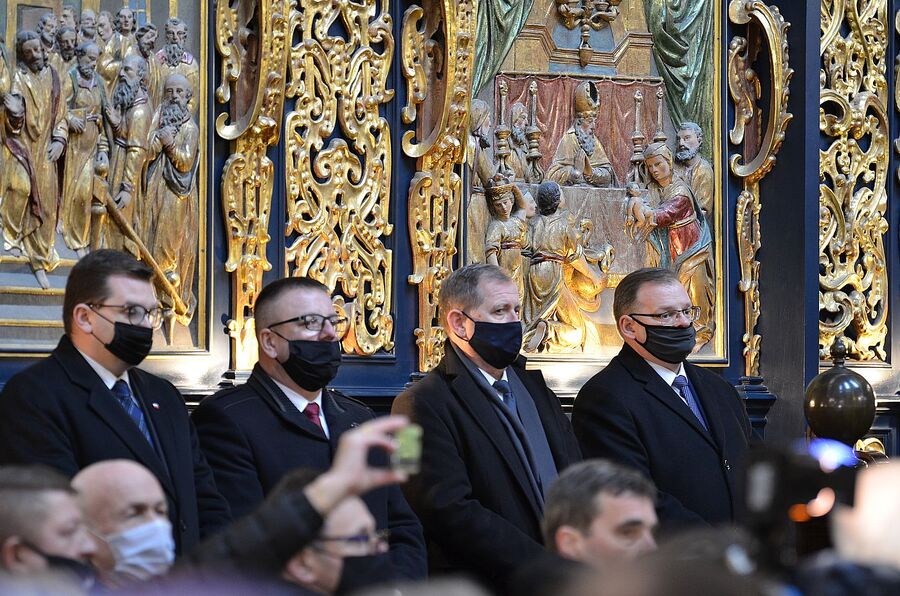 Uroczystości pogrzebowe Jacka Smagowicza. Fot. Janusz Ślęzak (IPN)