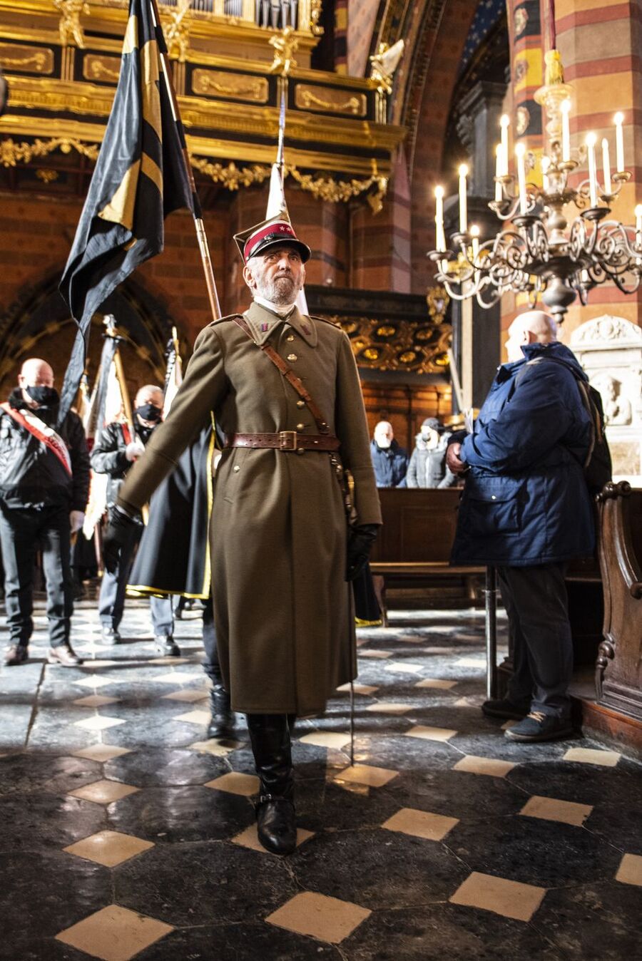 Uroczystości pogrzebowe Jacka Smagowicza. Fot. Agnieszka Masłowska (IPN)