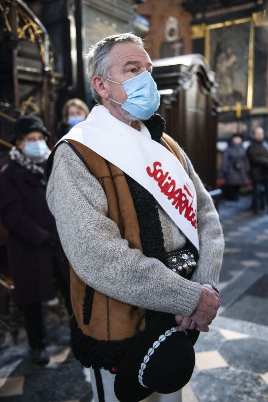 Uroczystości pogrzebowe Jacka Smagowicza. Fot. Agnieszka Masłowska (IPN)