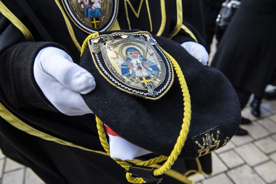 Uroczystości pogrzebowe Jacka Smagowicza. Fot. Agnieszka Masłowska (IPN)