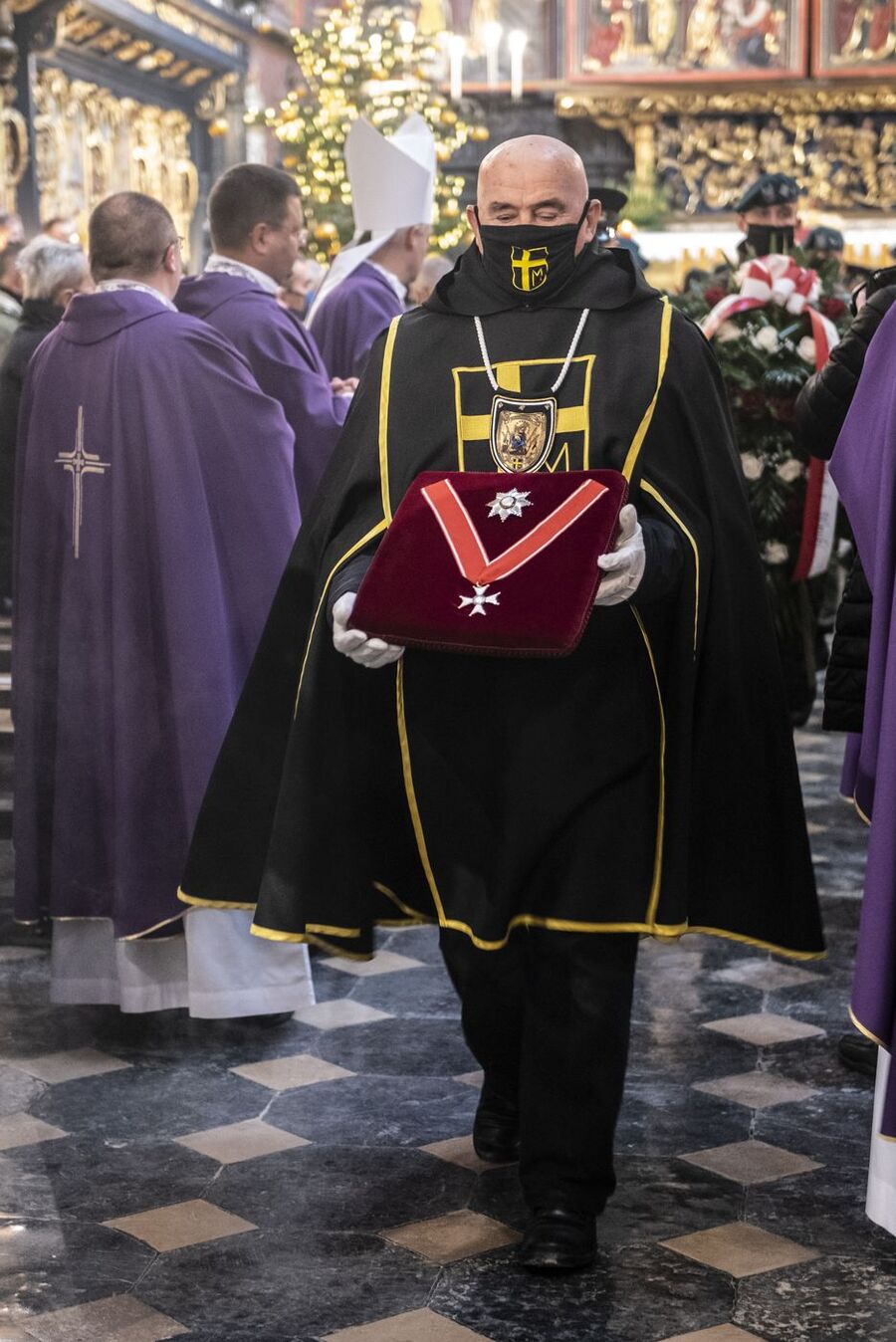 Uroczystości pogrzebowe Jacka Smagowicza. Fot. Agnieszka Masłowska (IPN)